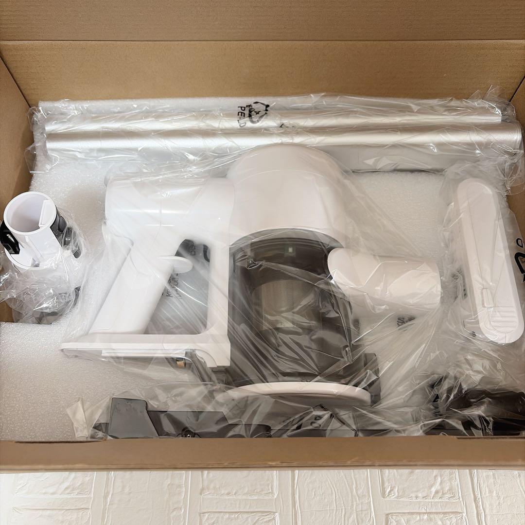 掃除機 コードレス 85KPa超強力吸引 除菌 LED 自立式 軽量