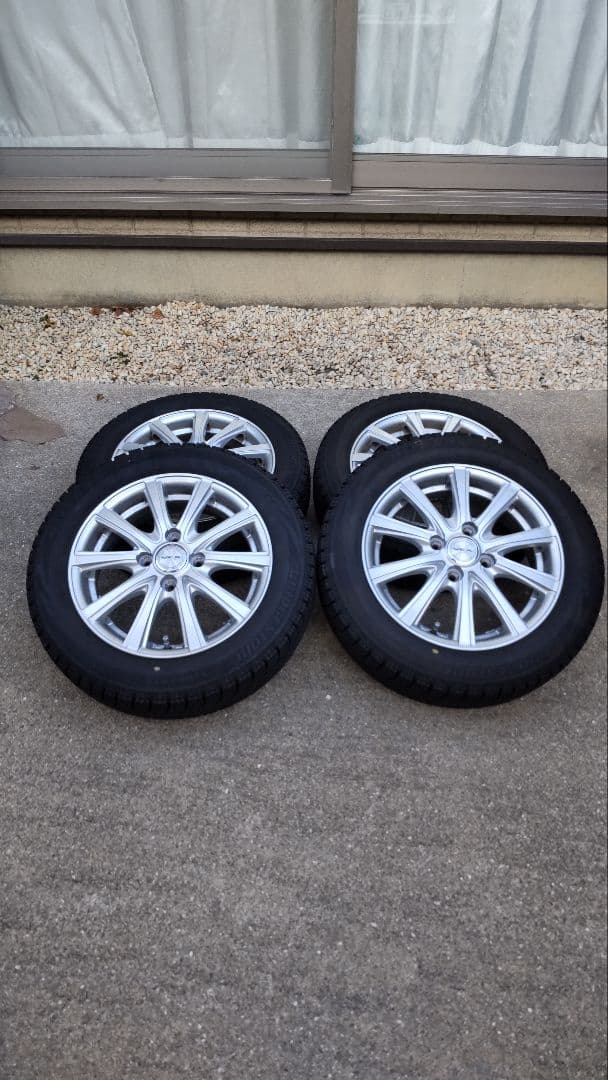 ブリザックVRX 155/65R14 タイヤ・ホイール4本セット ムーヴカスタム