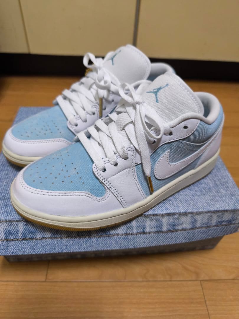 Nike Air Jordan 1 Low ホワイト/ブルー