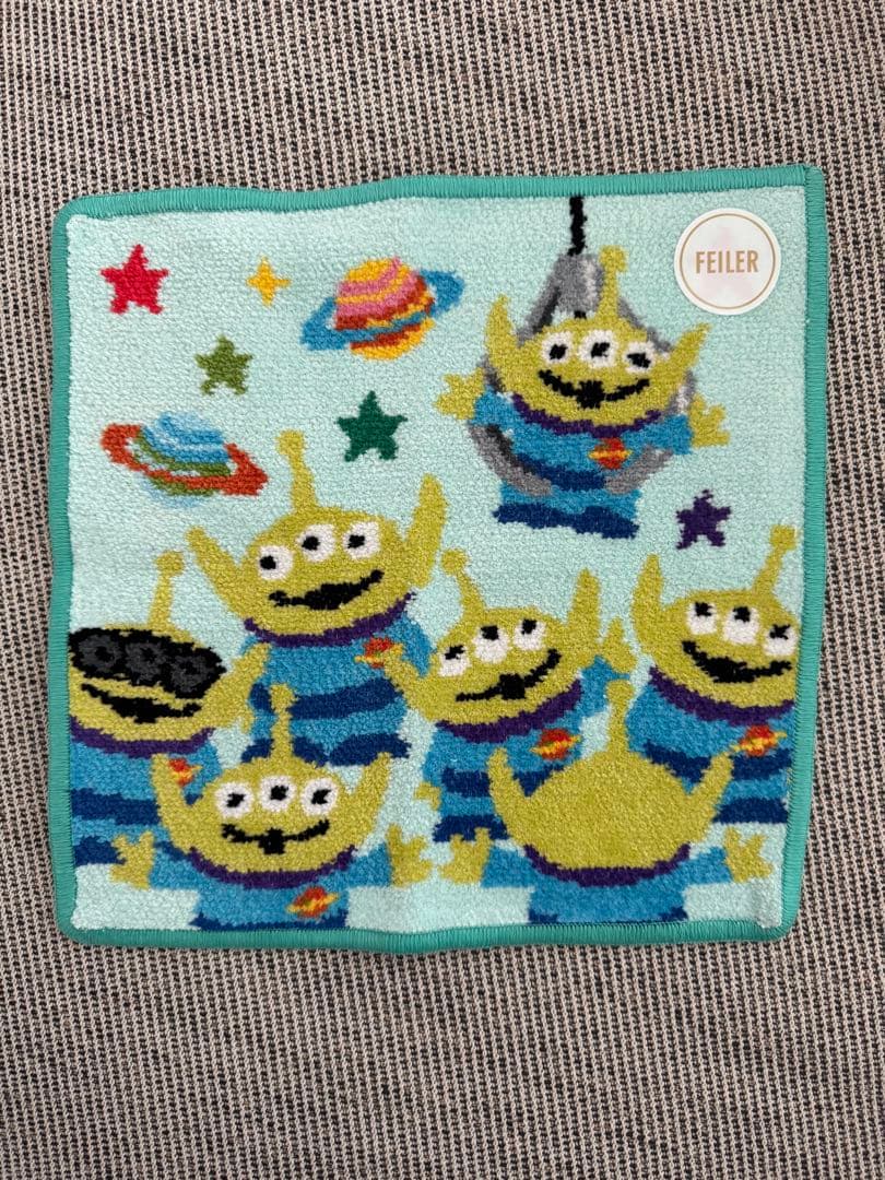 FEILER ラブラリーフェイラー トイ・ストーリー ハンカチ•ポーチ2点セット