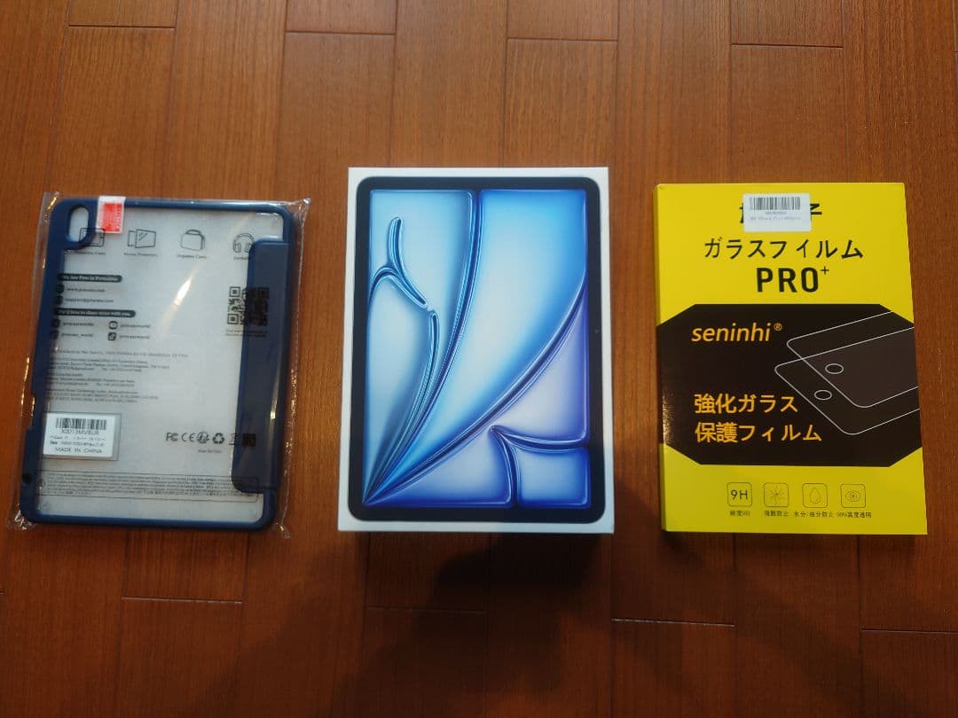 iPad Air (M3) 11インチ Wi-Fi128GB　フィルム、カバー付