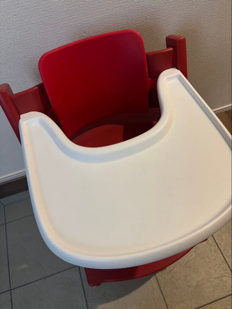 ストッケ　トリップトラップ　ベビーセット　テーブル付き