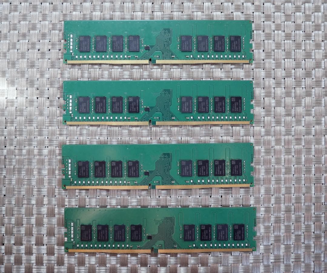 SK hynix DDR4 16GB メモリ 4枚セット