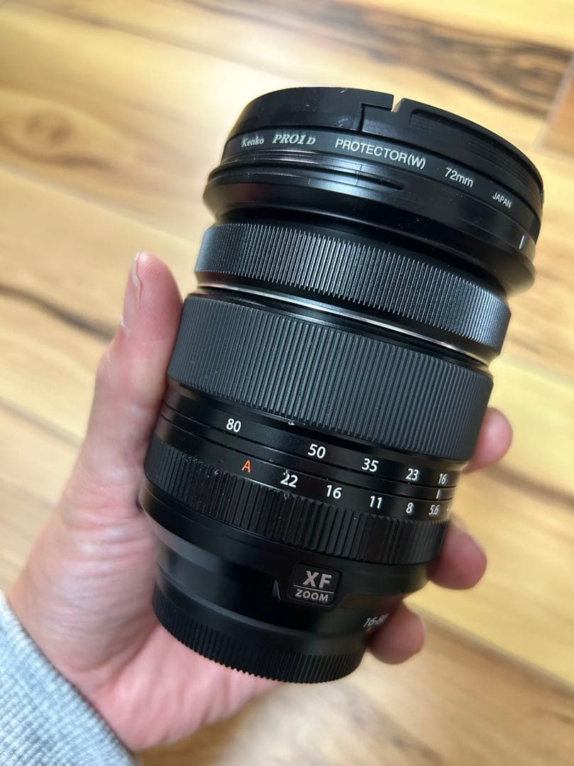 富士フイルム XF 16-80mm F4 R OIS WR 保護フィルター付き