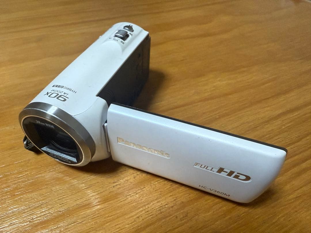 Panasonic HC-V360M FHD60Pビデオカメラ 動作確認済み