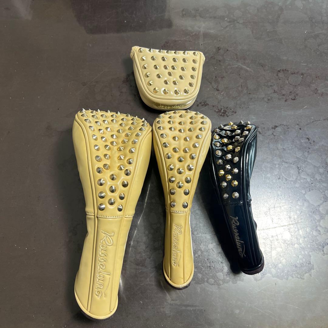 Russellino ベージュ スタンド式ゴルフバッグ