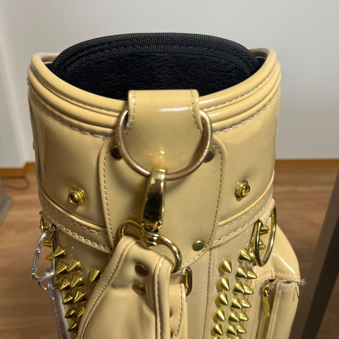 Russellino ベージュ スタンド式ゴルフバッグ