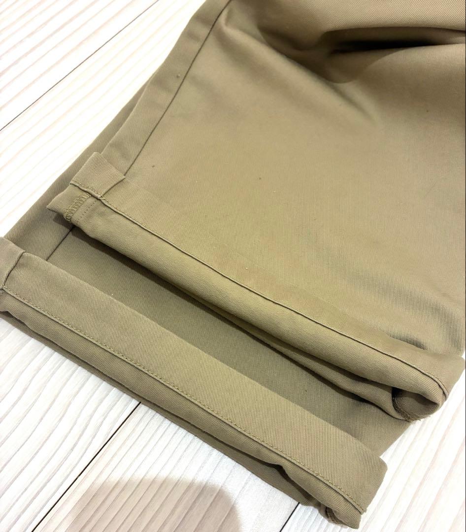ok.soon×dickies wide chino pants ベージュ S