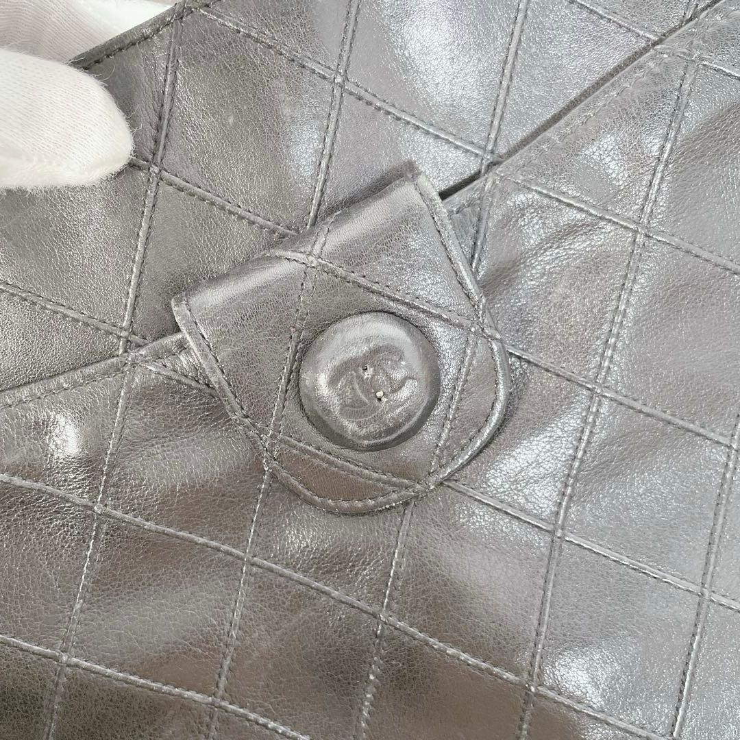 CHANEL　ビコローレ　ココマーク　クラッチバッグ