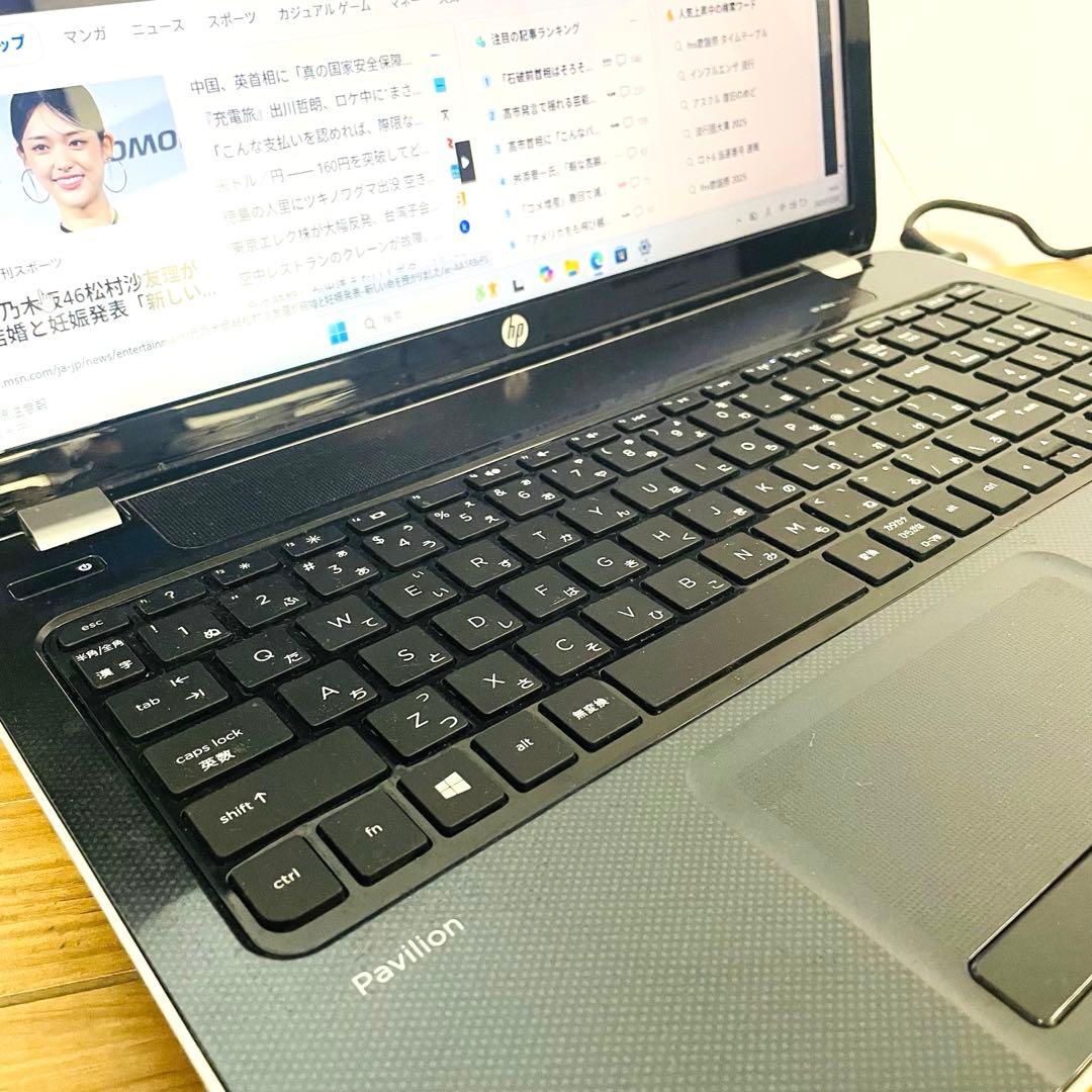 すぐ使える設定済i5メモリ8ギガノートWin11 オフィスカメラDVD