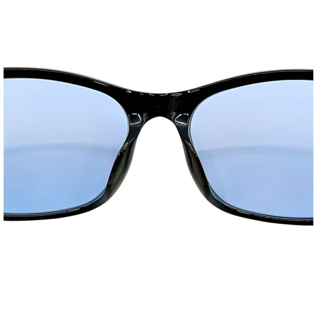 美品 トムフォード TF5405 サングラス 黒 ブラック 青 ブルー メンズ