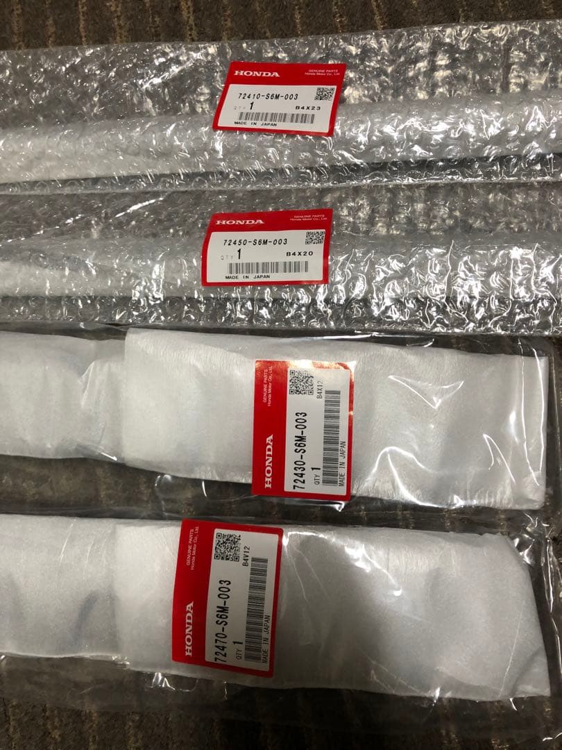 DC5 インテグラ　モールディング&ガーニッシュセット