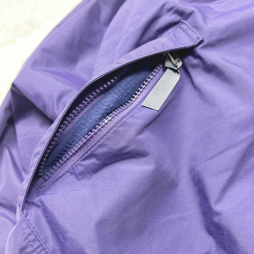 90s パタゴニア　USA製 シェルドシンチラ　ナイロンジャケット　紫　黄色