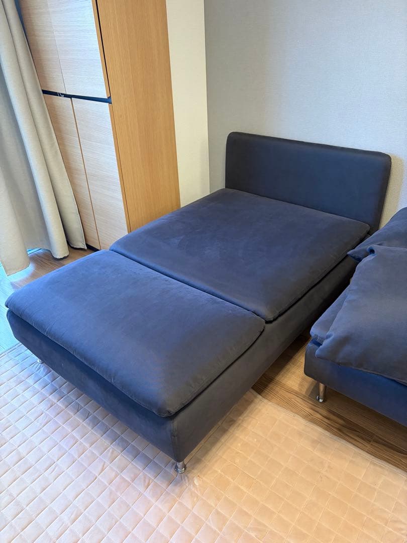 【送料込み】SÖDERHAMN ソーデルハムン 2人掛けソファ 寝椅子付き