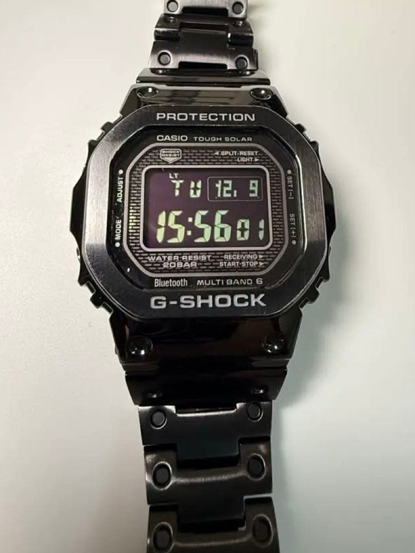【G-SHOCK】 GMW-B5000GD-1JF☆フルメタルブラック☆美品