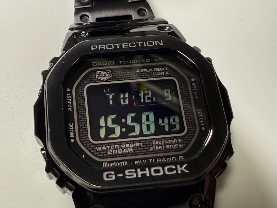 【G-SHOCK】 GMW-B5000GD-1JF☆フルメタルブラック☆美品