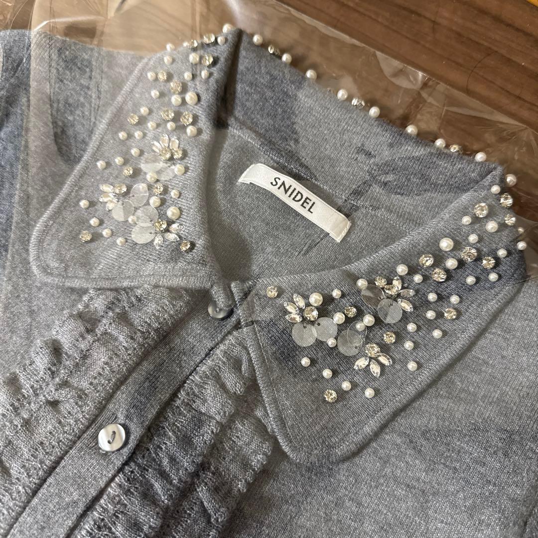 最終値下げ♡スナイデル♡ビジューカラーニットカーディガン♡新品