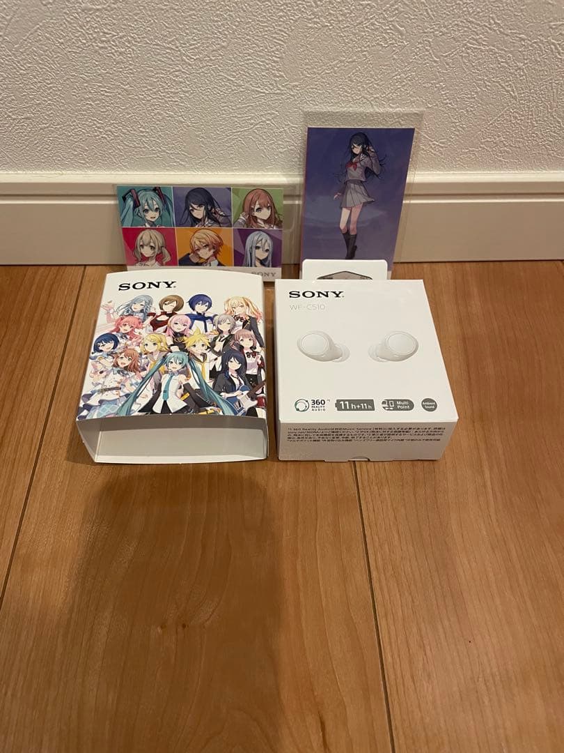 ソニーストア限定 WF-C510 初音ミクモデル ホワイト SONY
