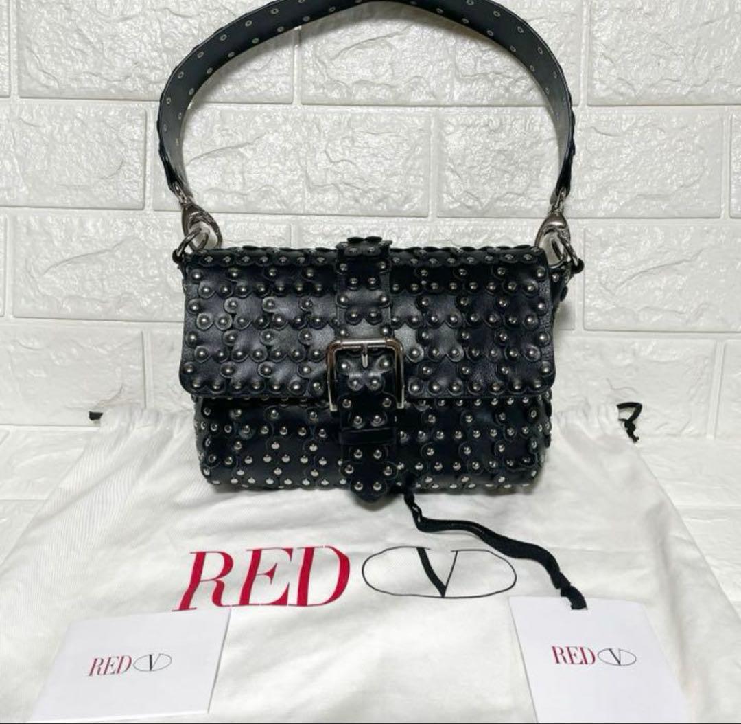 RED VALENTINO フラワーパズル ワンショルダー クラッチ 2WAY