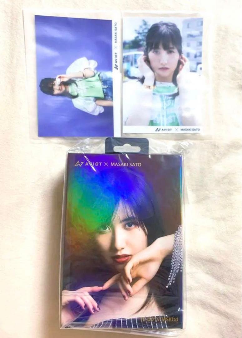 限定ver. 佐藤優樹 コラボ AVIOT イヤホン 生写真 新品未開封