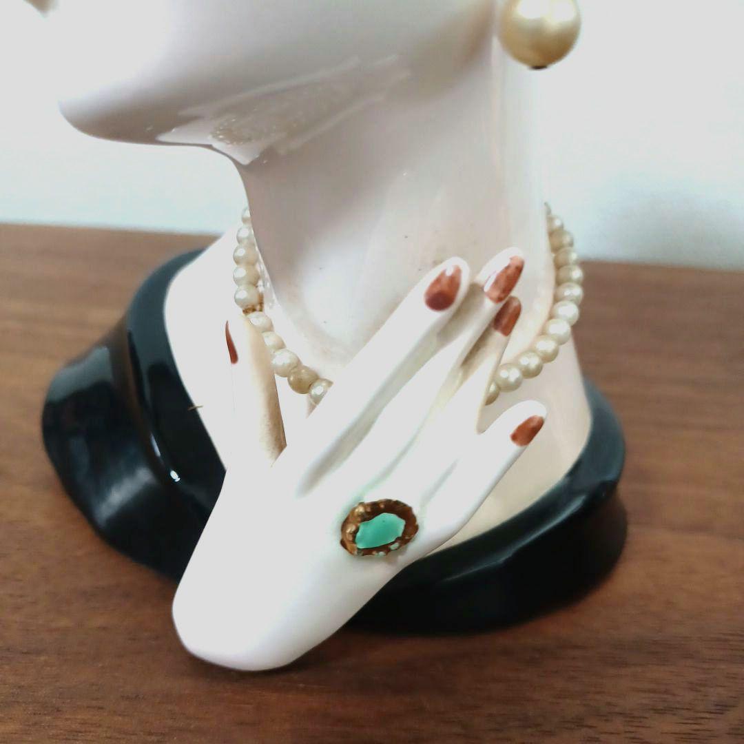 Katayama(片山産業)製、 ヴィンテージ レディヘッドベース 花瓶付き