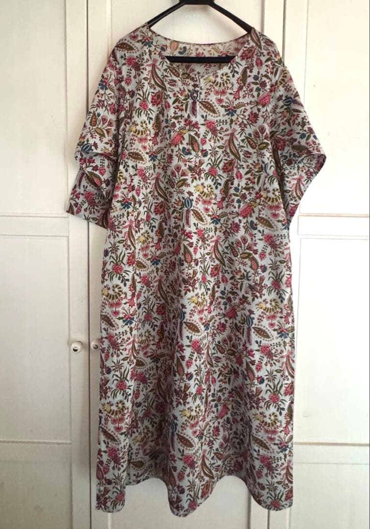 rungta ルンタ　クルタ　ブロックプリント