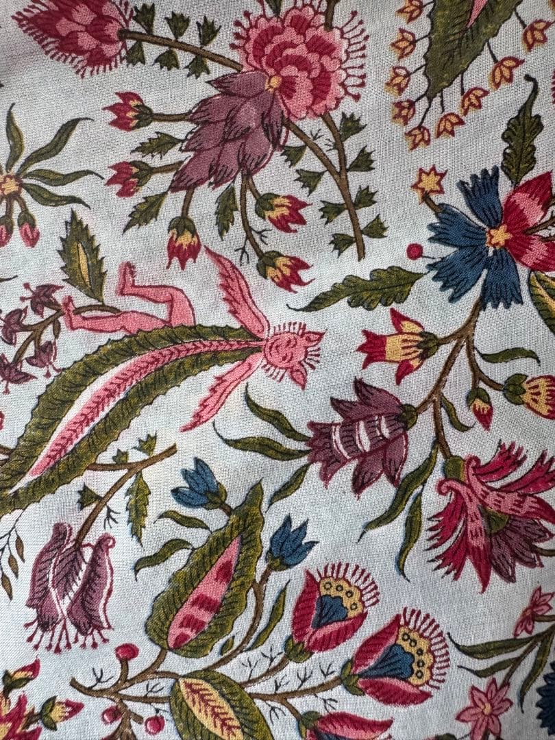 rungta ルンタ　クルタ　ブロックプリント