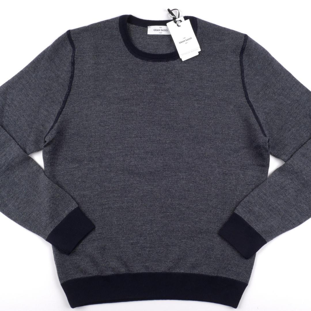 Gran Sasso◆Made in Italy◆48◆ウール ニット セーター