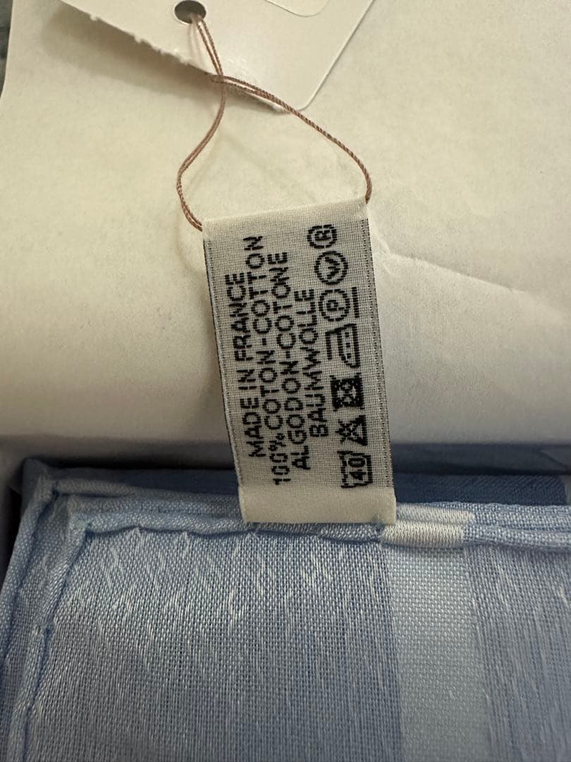 新品 未使用 エルメス HERMES ハンカチ 《 ジャカード H 》 紙袋付き