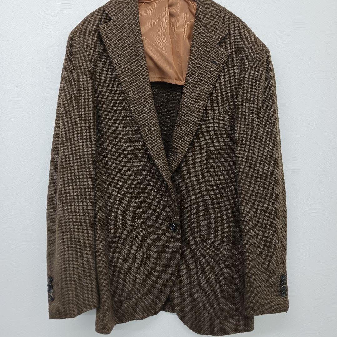 ブリッラ Brilla ジャケット テーラードジャケット ブラウン メンズ