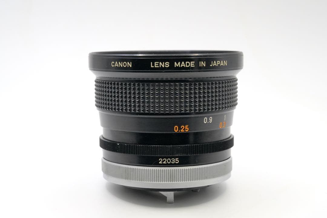 レンズ(単焦点) CANON FD20mm 2.8 SSC