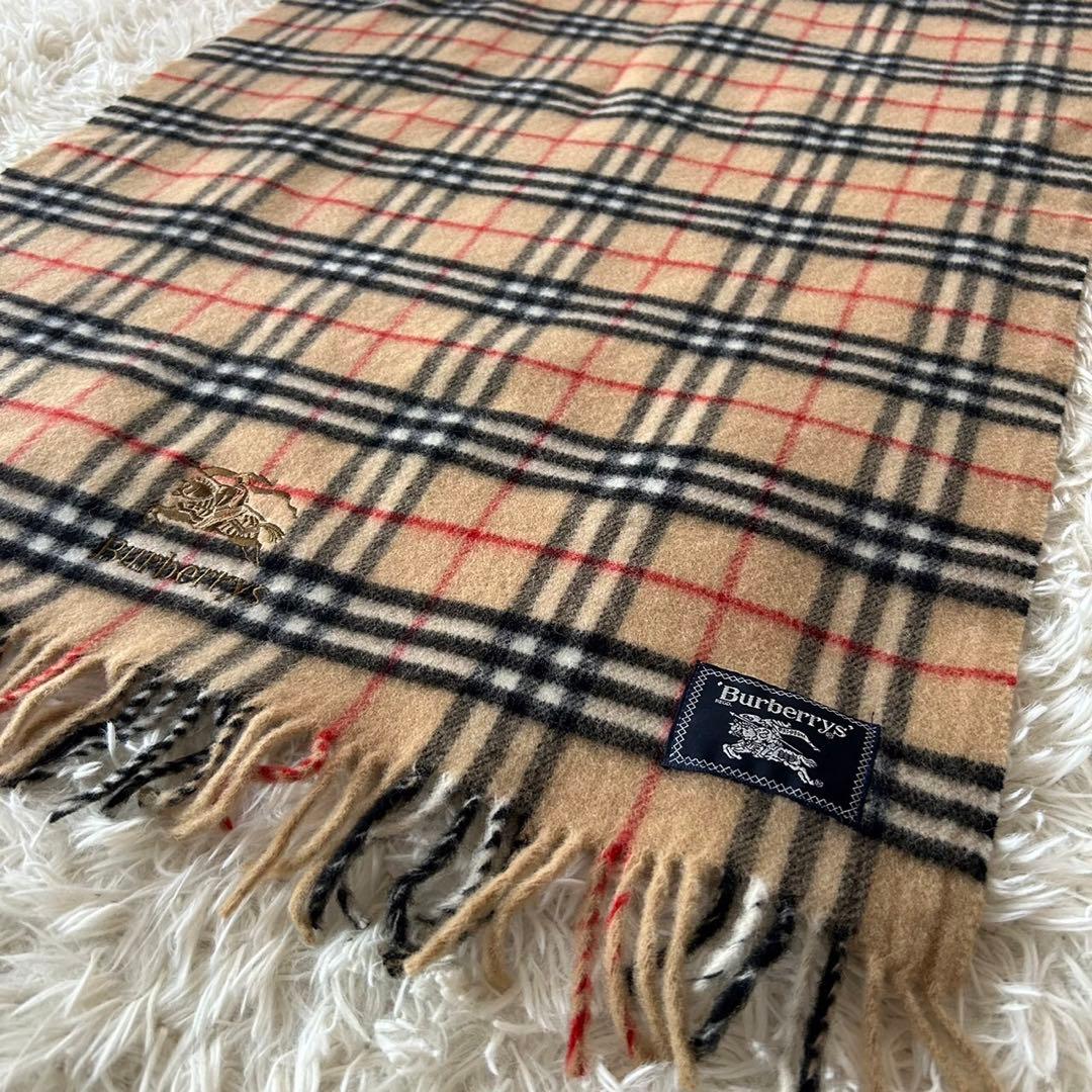 未使用　Burberrys タータンチェック ブランケット　膝掛け