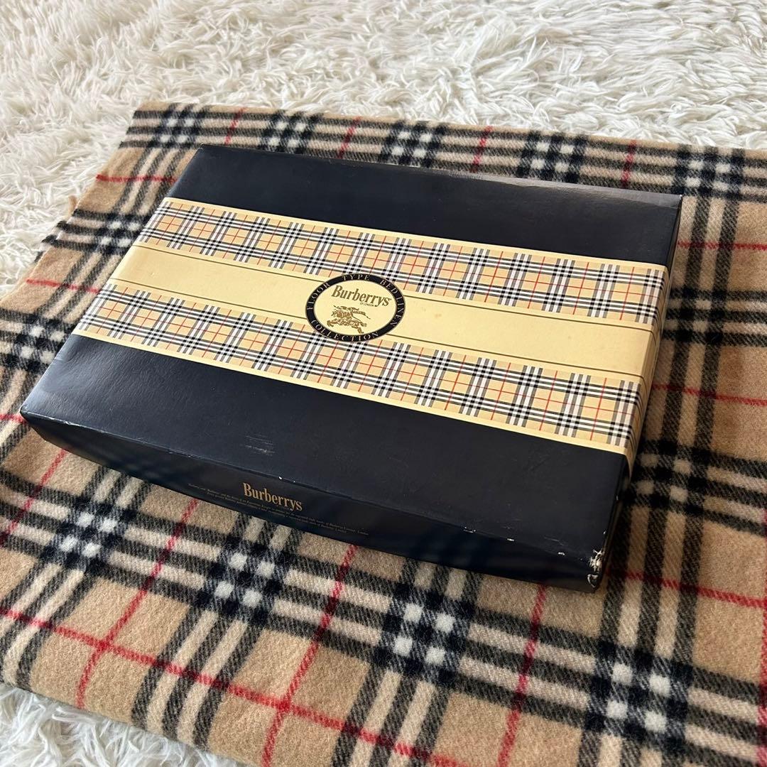 未使用　Burberrys タータンチェック ブランケット　膝掛け