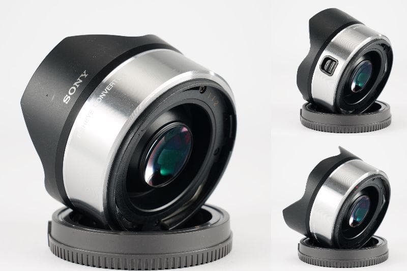 超広角＆魚眼セット　SONY SEL16F28+ワイド、フィッシュコンバーター