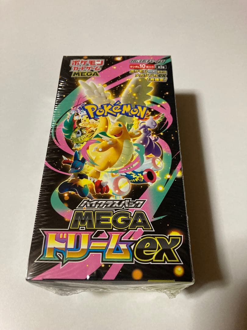 【シュリンク有り】ポケモンカードゲーム　MEGAドリームEX 1box