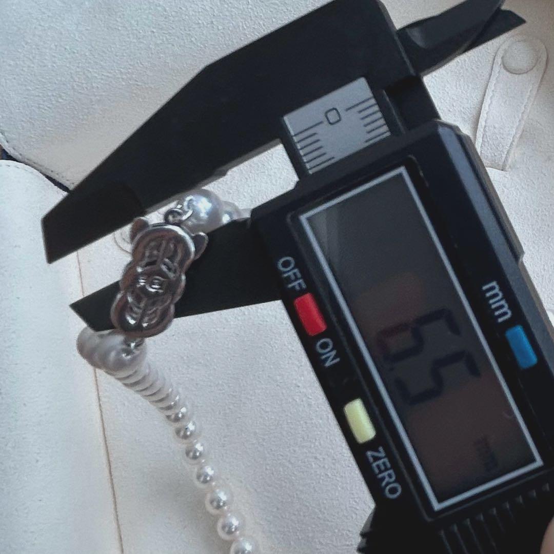 【美品・糸替え済】ミキモト　パールネックレス　約6.5-7.0㎜　約43㎝