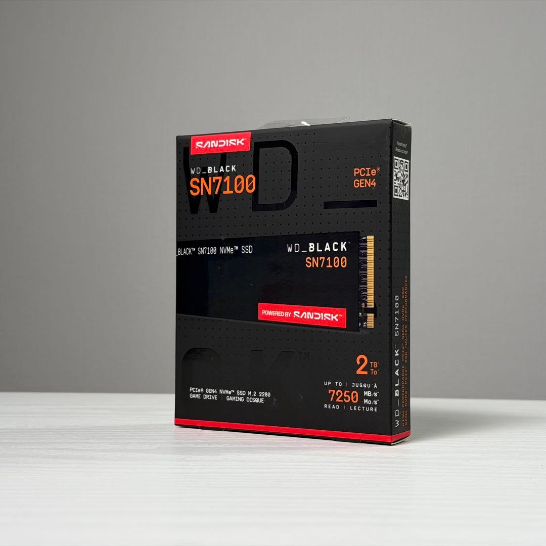 WD_BLACK SN7100シリーズ M.2 NVMe SSD 2TB