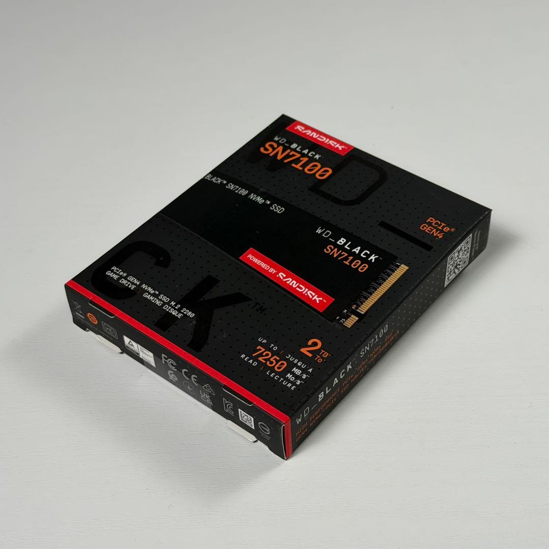 WD_BLACK SN7100シリーズ M.2 NVMe SSD 2TB