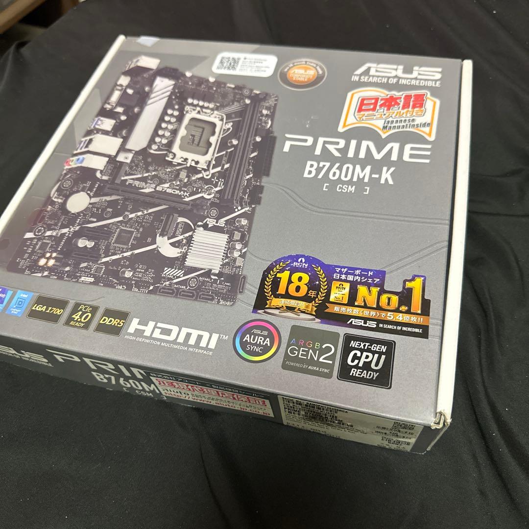 CPU + マザーボードセットi3-12100F