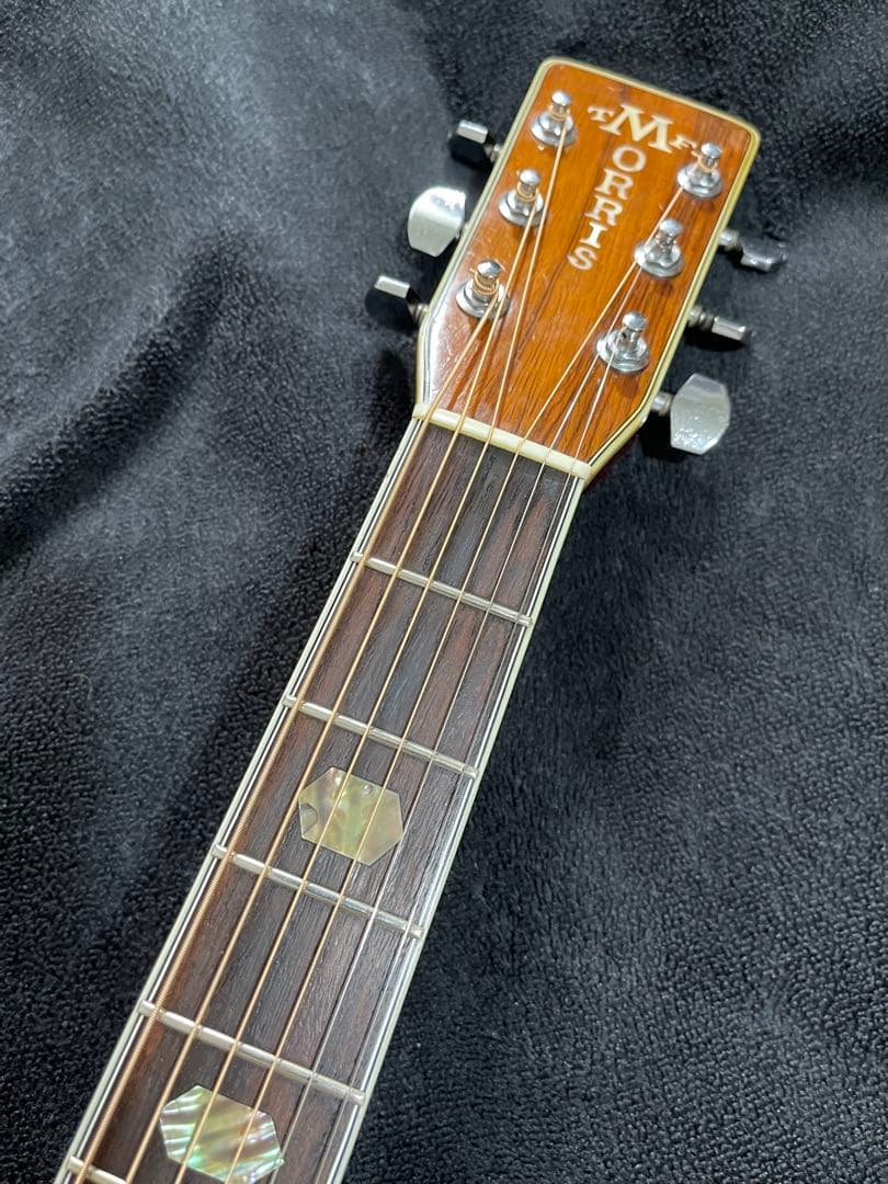 TF Morris W-60 83年製 縦ロゴ ハカランダ ハードケース付属