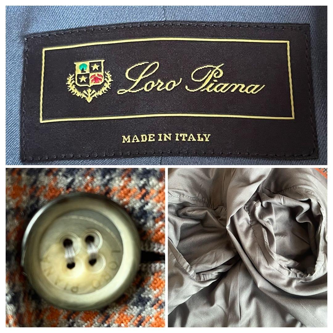 ✨美品✨Loro Piana社製 カシミヤ100% テーラードジャケット 42