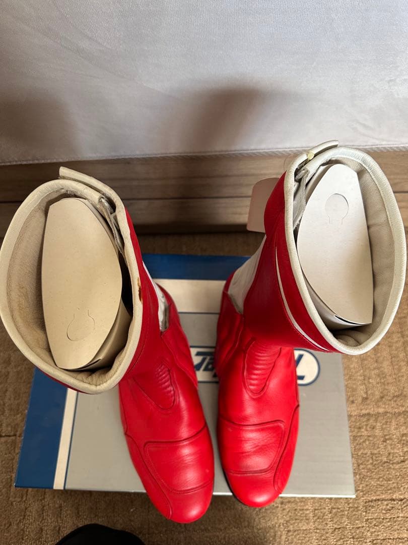 NANKAI NRB8R バイク ブーツ レッド