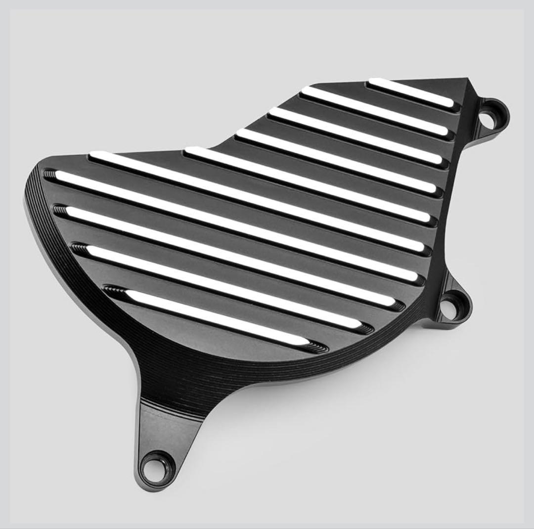 ブラックアルミバイクエンジンカバーセット