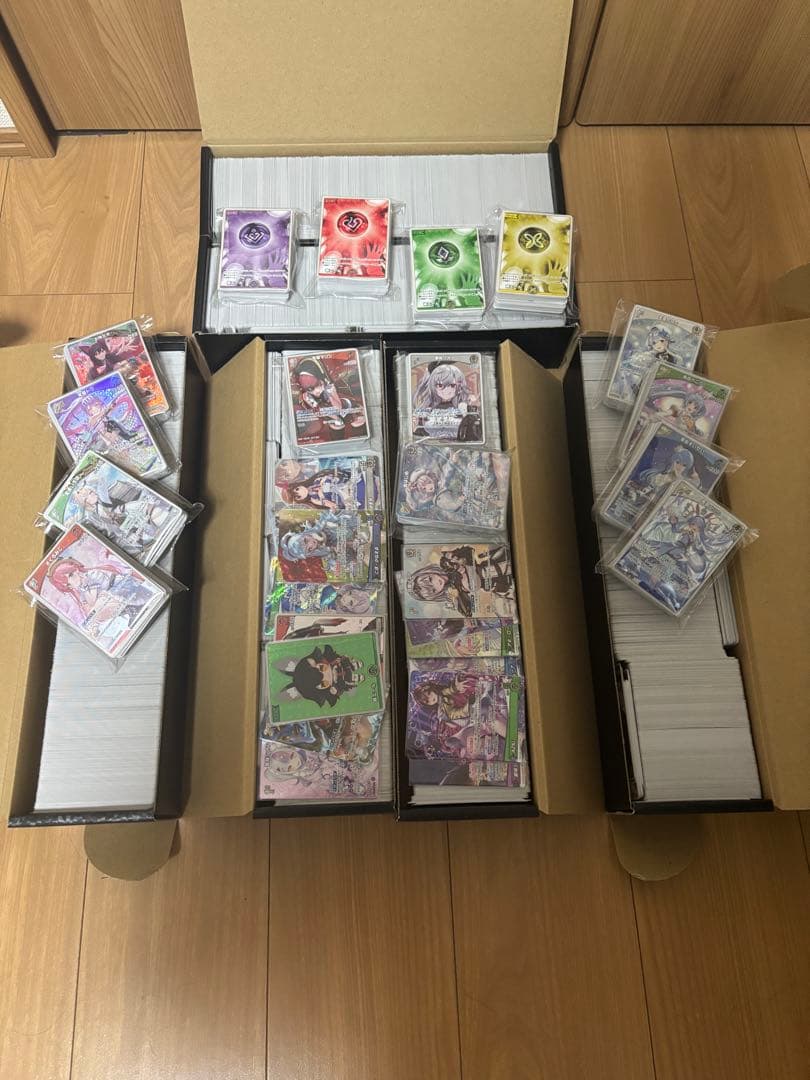 ホロライブ　カード　まとめ売り　R.RR.SR.OSR.SY.合計450枚以上