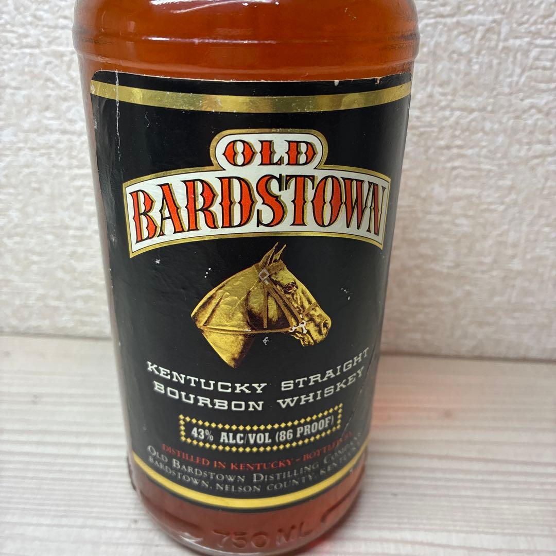 OLD BARDSTOWN ケンタッキー・バーボン 750ml古酒未開封鑑賞用
