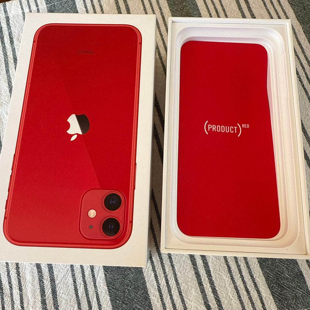 iPhone 11 (PRODUCT)RED 本体