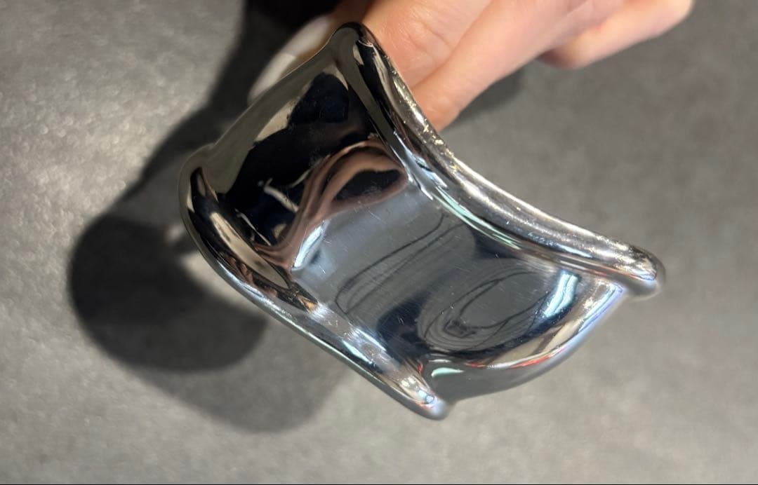 【値下げ】Tiffany&Co. ボーンカフ　右手用　シルバー　スモール