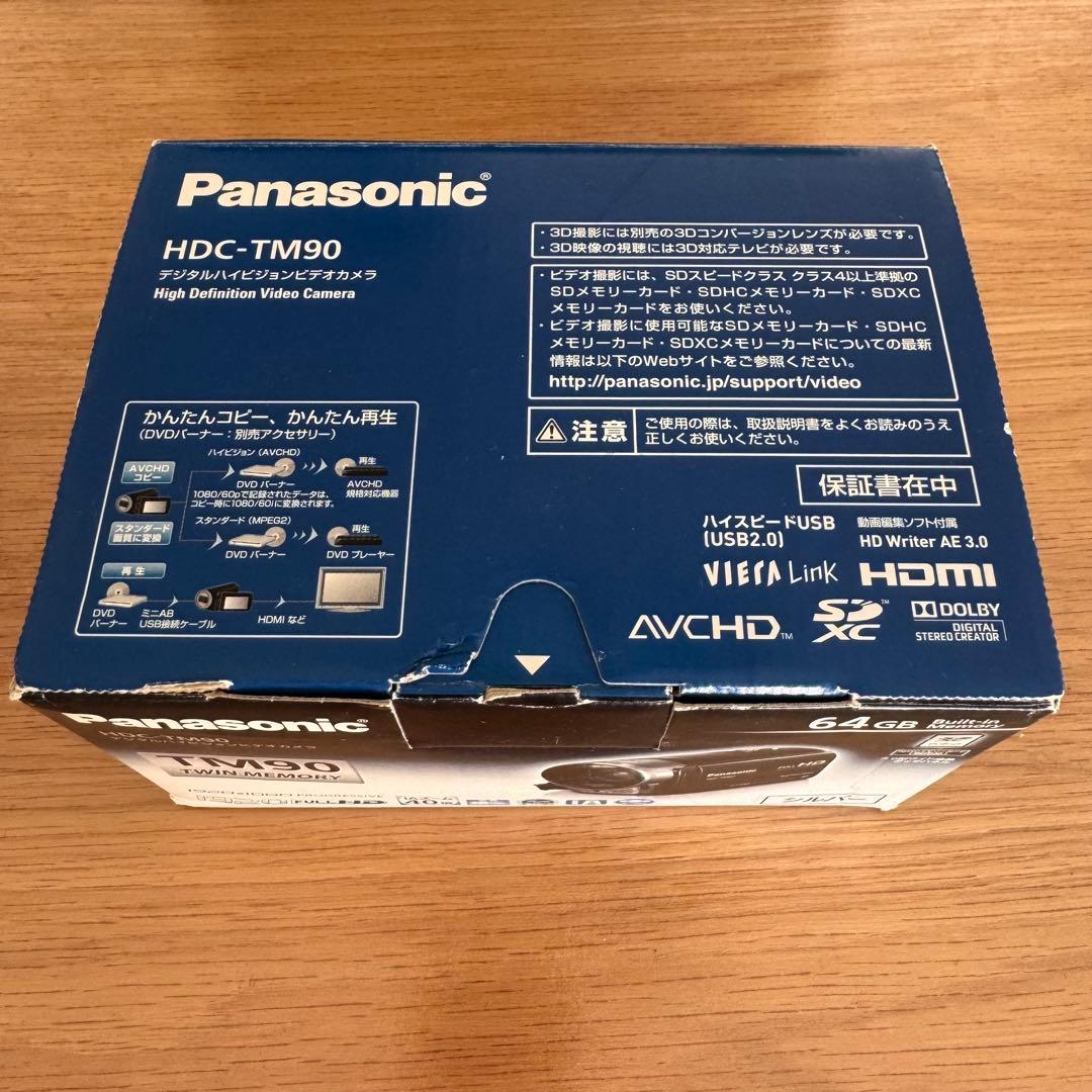 Panasonic HDC-TM90 64GB ビデオカメラ