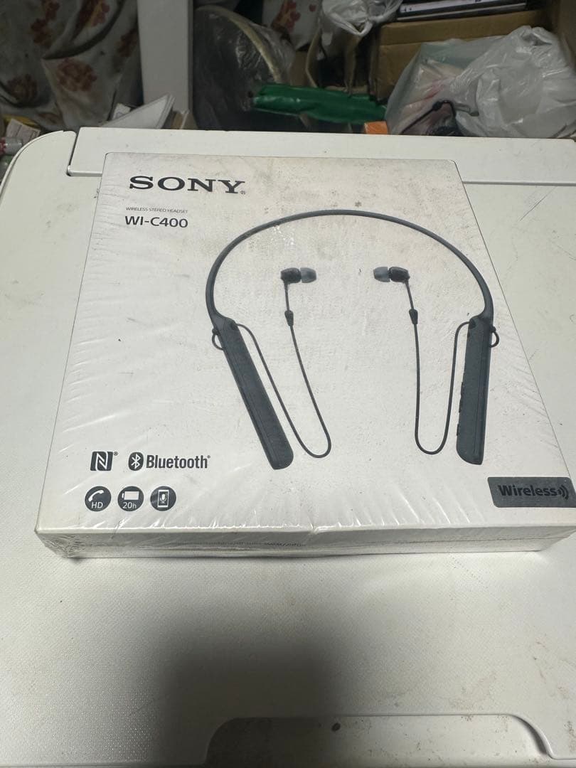 未開封！SONY WI-C400 ワイヤレスヘッドセット