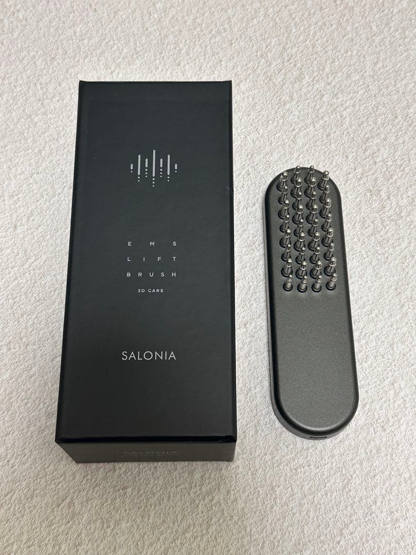 SALONIA EMS LIFT BRUSH 3D CARE ブラック